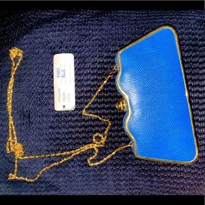 Vintage Vogue Blue Mini Purse